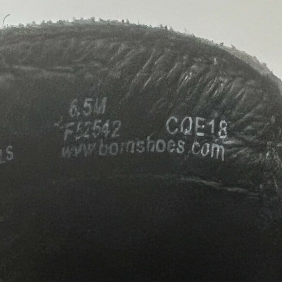 Born Women's Size 6.5 Fredrika Bootie F52542 Gray Suede Ankle Boot - Picture 7 of 9